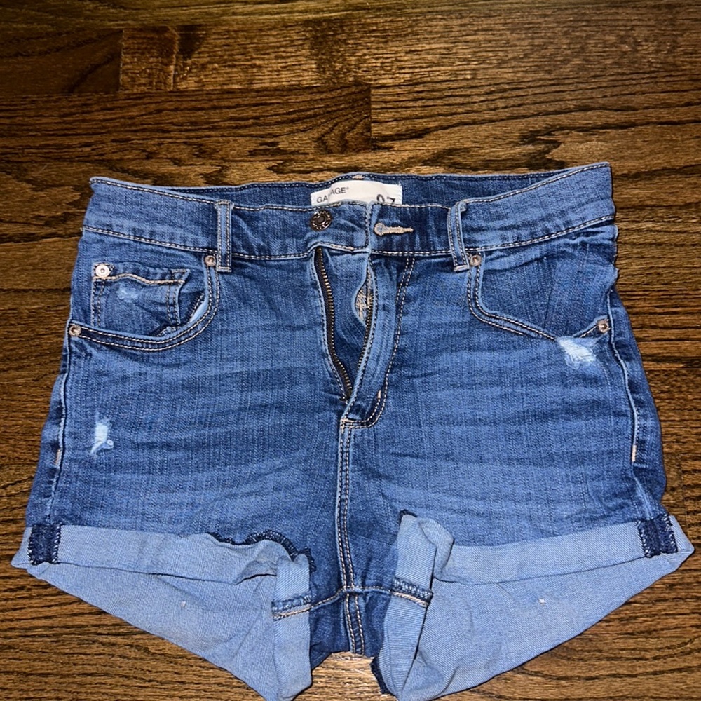 GARAGE JEAN SHORTS